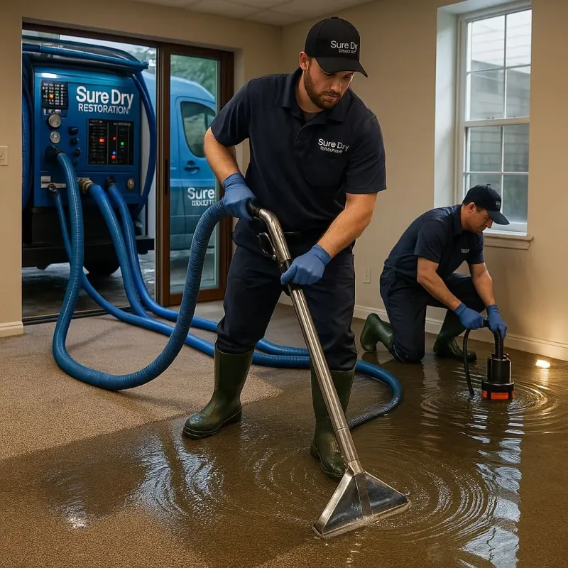 Water Extraction and Removal process in Byron, CA